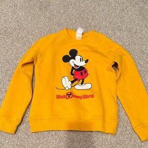 Disney Bright Yellow Apparel sweatshirt